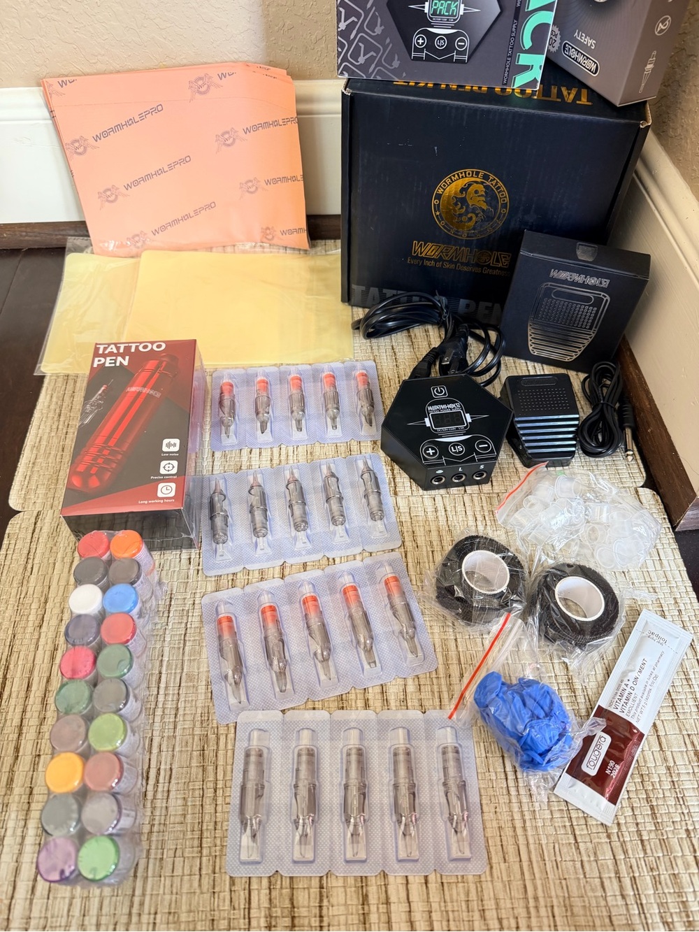 Pen Ta tto Machine Kit Supplies for Beginners